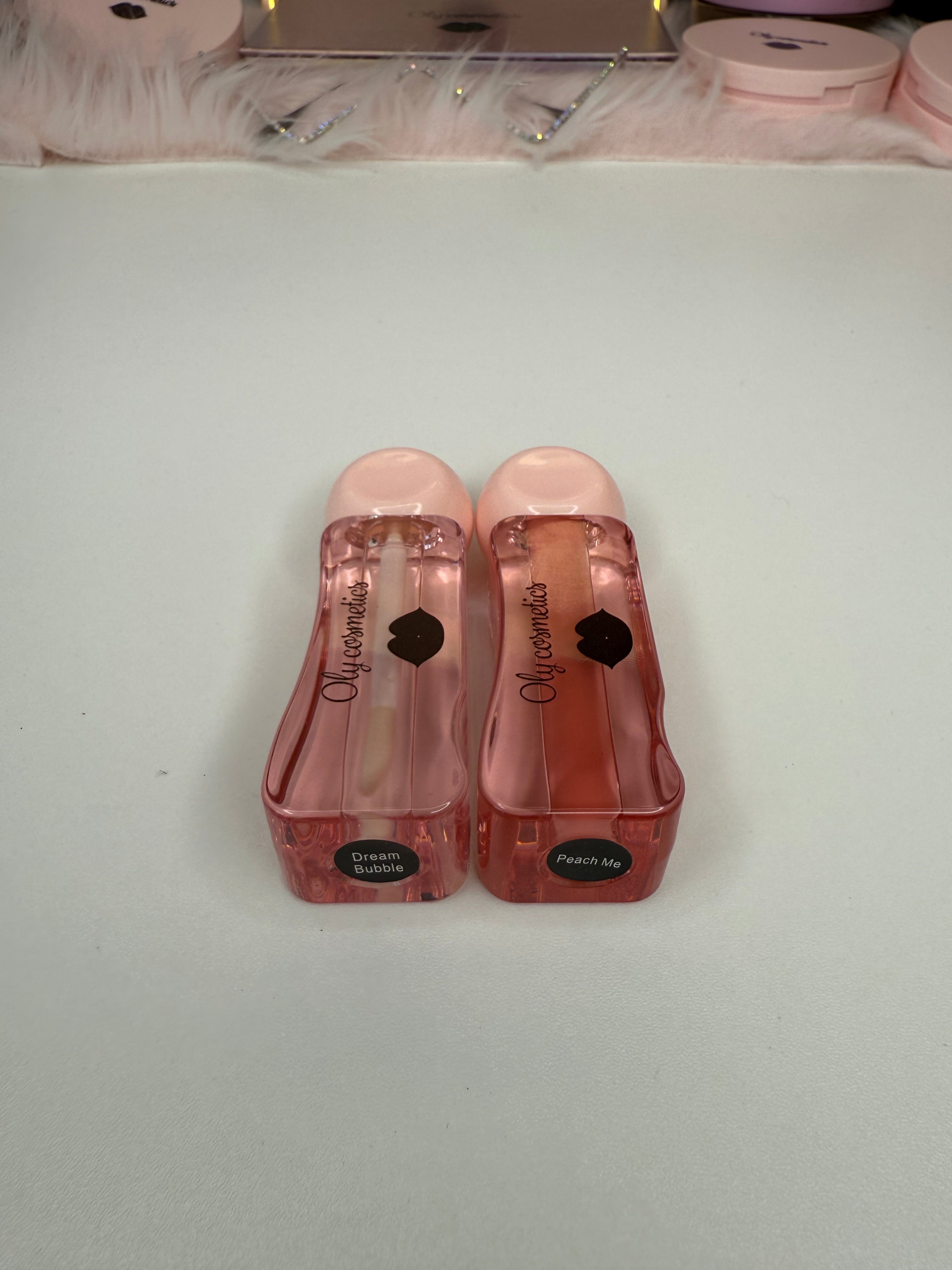 Lip Gloss (Clear and Pink).