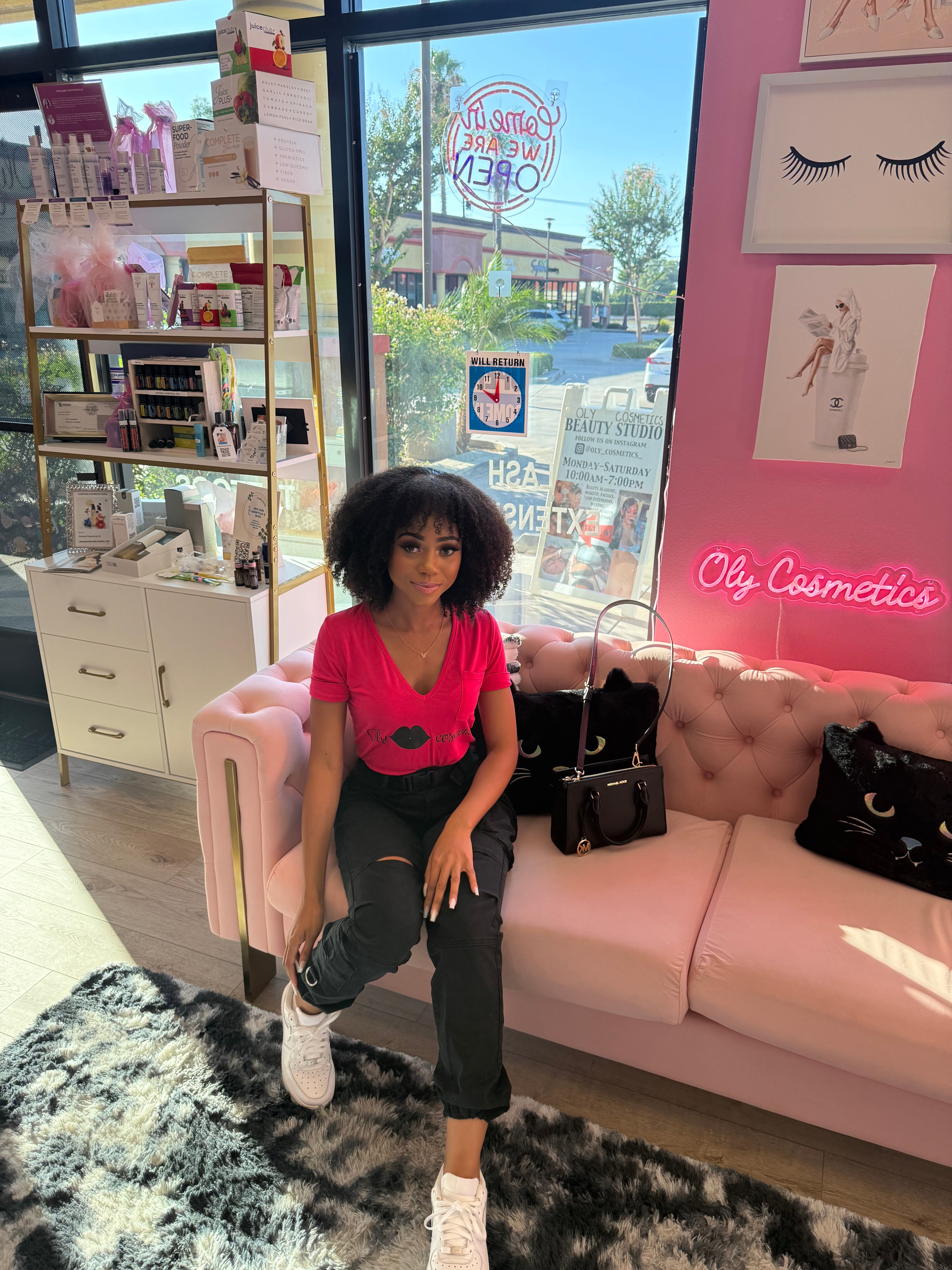 Oly Cosmetics Beauty Studio T-Shirts