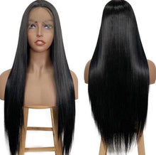 Load image into Gallery viewer, Oly Virgin Hair Straight Hair Wigs 13x6 Lace Frontal Wigs 100% Human Hair Wigs
