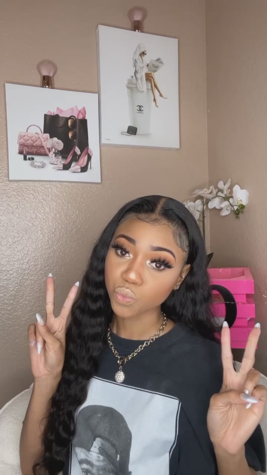 Makeup mirror with Led Lights