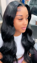 Load and play video in Gallery viewer, Oly Virgin Hair Lace Frontal Wig Human Hair 13x4 Lace Wigs 100% Human Virgin Hair
