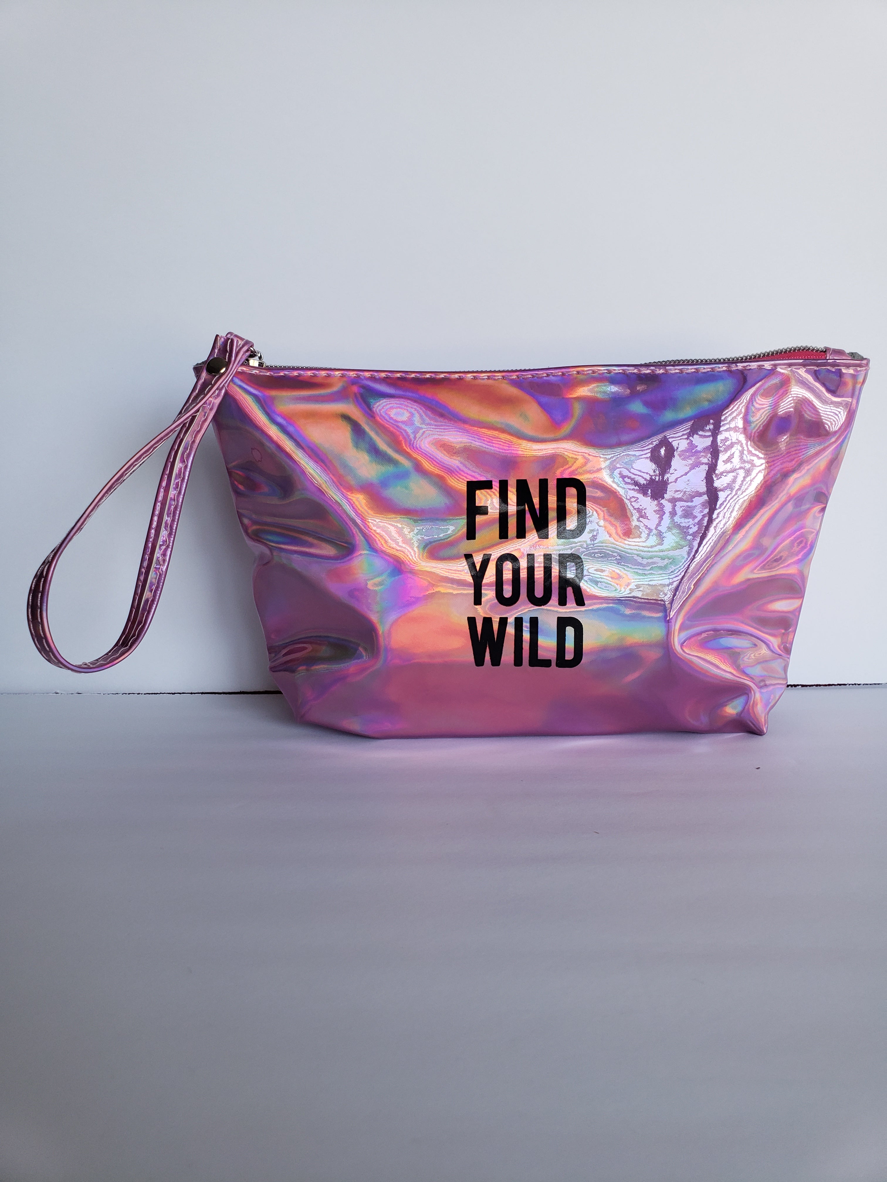 Makeup Bag ( beautiful, iridescent lazer colors)